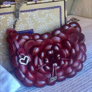 NWT Brighton Rosalie Red purse
